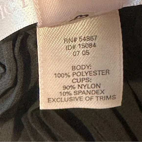 Victoria’s Secret S Black Babydoll Nightie Lace Sheer Lingerie Adjustable 2005 - Picture 8 of 10